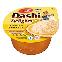 INABA Cat Dashi Delights Vištiena su sūriu 70 g