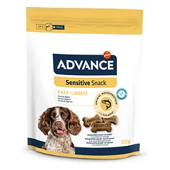 Advance Sensitive Snack Skanėstas jautrų skrandį turintiems šunims 150 g