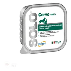 DRN Solo Cervo 100g Ir 300g (Elniena) Konservai šunims ir katėms