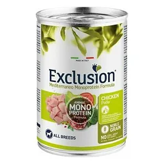 Exclusion Mediterraneo Dog Adult su vištiena, drėgnas maistas šunims 400 g