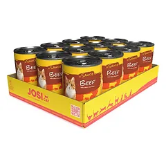 Josera JosiCat jautienos konservai katėms 12 x 415g
