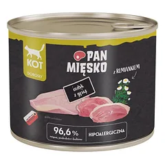 PAN MIĘSKO kalakutiena ir žąsų šlapias kačių maistas 200 g