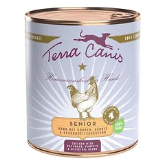 Terra Canis Senior begrūdis drėgnas maistas šunims 6 x 800 g — 2 nuotrauka