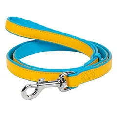 WAU-DOG Glamour Colors of freedom odinis pavadėlis su QR kodu šunims S-M 18 mm / 122 cm
