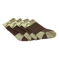 Ruffwear kojinės šunims Bark'n Boot™ Socks Earth Brown
