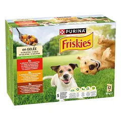 Friskies Adult in Gelee mit Rind, Huhn und Lamm photo