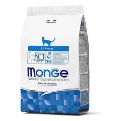 Monge Natural Superpremium Urinary Chicken sausas maistas katėms