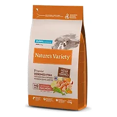 Nature’s Variety NO GRAIN PUPPY MINI (lašiša) 1,5 kg — 2 nuotrauka