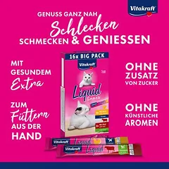Vitakraft Cat Liquid-Snack skystas skanėstas katėms, rinkinys — 2 nuotrauka