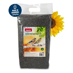 PANTO Sonnenblumenkerne gestreift - Streufutter für Wildvögel Gartenvögel