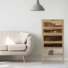 Žiurkėnų narvas Relaxdays 10023712.0, XXL dydžio, 60 × 120 × 40 cm — 2 nuotrauka