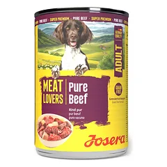 Josera Meat Lovers Pure Beef konservuotas pašaras šunims su jautiena, 400 g