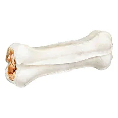 Trixie Denta Fun chewing bones with duck filling kramtomi kaulai šunims su anienos įdaru, 10 cm, 2 vnt/70 g