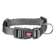 TRIXIE Premium antkaklis, S-M 30-45cm/15mm, grafito