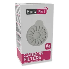 Epic Pet Aqua Ball – vandens gertuvės filtrai, 6 vnt. photo