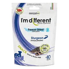 Diff Snack Sturgeon Liofilizuoti skanėstai šunims ir katėms su eršketu 40 g