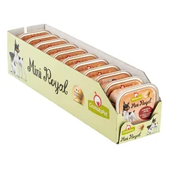 GranataPet Mini Royal & Turkey - be grūdų šlapias maistas mažų veislių šunims, su lašiša ir kalakutiena