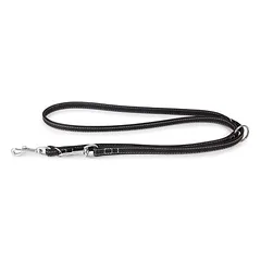 Das Lederband Hunde Führleine Barcelona Black