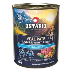 Ontario Veal Pate with Turmeric konservai su veršiena ir ciberžole 800g