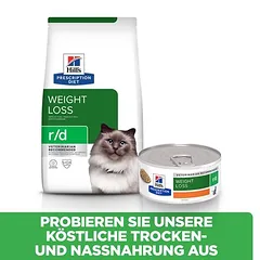 Hill's Prescription Diet r/d Weight Loss su vištiena, sausas maistas katėms, 3 - 4,9 kg — 5 nuotrauka