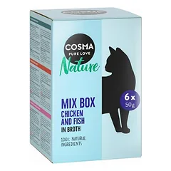 Cosma Nature bandomasis rinkinys, drėgnas maistas katėms, 100 - 199 g — 3 nuotrauka