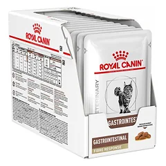 Royal Canin Gastrointestinal Fibre Response konservai katėms padaže