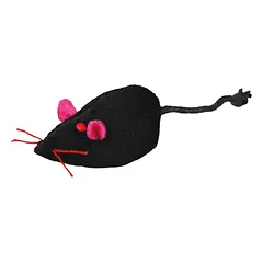 Trixie Plush Mice/Mouse House pliušinės pelės katėms, 5 cm, 24 vnt. — 4 nuotrauka