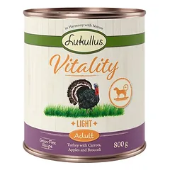 Lukullus Vitality Light: kalakutiena (begrūdis), drėgnas maistas šunims, > 500 g — 2 nuotrauka