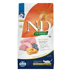 Farmina N&D Cat Pumpkin Neutered su ėriena, sausas maistas katėms 0,3 kg — 2 nuotrauka