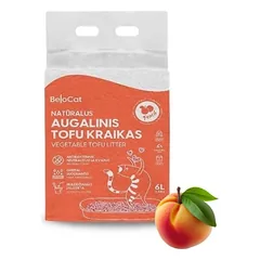 Belocat TOFU kraikas 6L/2,5kg (Persikų kvapo) nuotrauka