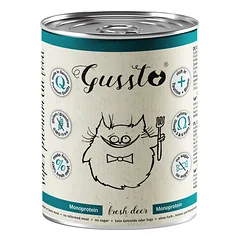 GUSSTO Cat Fresh Deer konservai katėms su elniena, 400 g