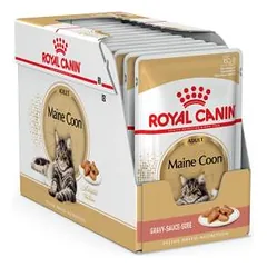 Royal Canin Maine Coon Adult drėgnas maistas Meino meškėno veislės katėms, 85 g