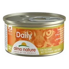 Almo Nature Daily paštetas su kalakutiena, drėgnas maistas katėms 85 g — 3 nuotrauka