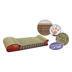 Draskyklė katei kartoninė FISH su katžole 44cm — 2 nuotrauka
