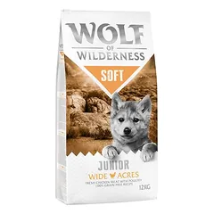 Wolf of Wilderness Junior "Soft - Wide Acres" Huhn - getreidefrei