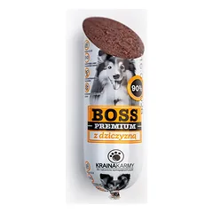 Boss Premium šunų dešra su elniena, 1000 g — 2 nuotrauka