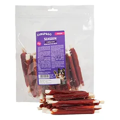 CHRUP&GO Šašlykas su antienos krūtinėle 500 g skanėstas šunims
