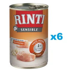 RINTI "Sensible Chicken" vištiena su ryžiais 6x400 g
