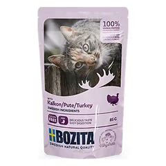 BOZITA kalakutienos gabaliukai padaže 85g (paketėlis) photo