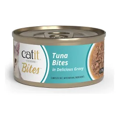 Catit Cuisine Bites konservai katėms su tunu, 75 g nuotrauka