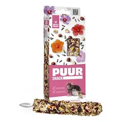 Witte Molen Puur Knabbersticks Haselnuss & Hibiskus 90 g