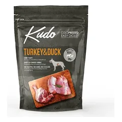 Kudo suaugusiems vidutinių ir didelių veislių šunims su kalakutiena ir antiena 3 kg