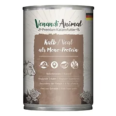 Venandi Animal Monoprotein drėgnas maistas katėms, ekonominė pakuotė 24 x 400 g — 5 nuotrauka
