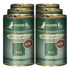 Escapure Wild Pur - wet food for dogs and cats, 100% game meat, 400g — 2 nuotrauka