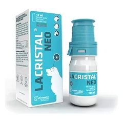 Lacristal neo 10ml – Akių lašai šunims ir katėms, arkliams padeda sumažinti akies lęšiuko drumstumą
