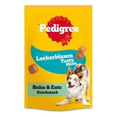Sparpaket Pedigree Leckerbissen: Kau-Happen Huhn & Ente & Mini-Happen Käse & Rind
