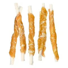 Vitakraft Delicious Chews kramtomieji vyniotiniai su vištiena S, skanėstai šunims, 50 - 79 g — 3 nuotrauka
