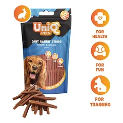 Uniq Pets Minkštos triušienos juostelės 80g photo