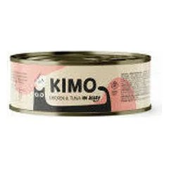 Kimo Chicken&Tuna in Jelly konservuotas pašaras katėms su vištiena ir tunu 70 g
