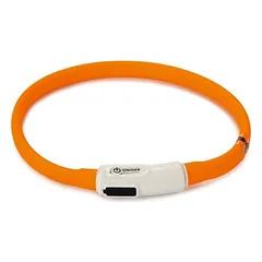 Beeztees Hundehalsband Safety Gear Dogini USB orange